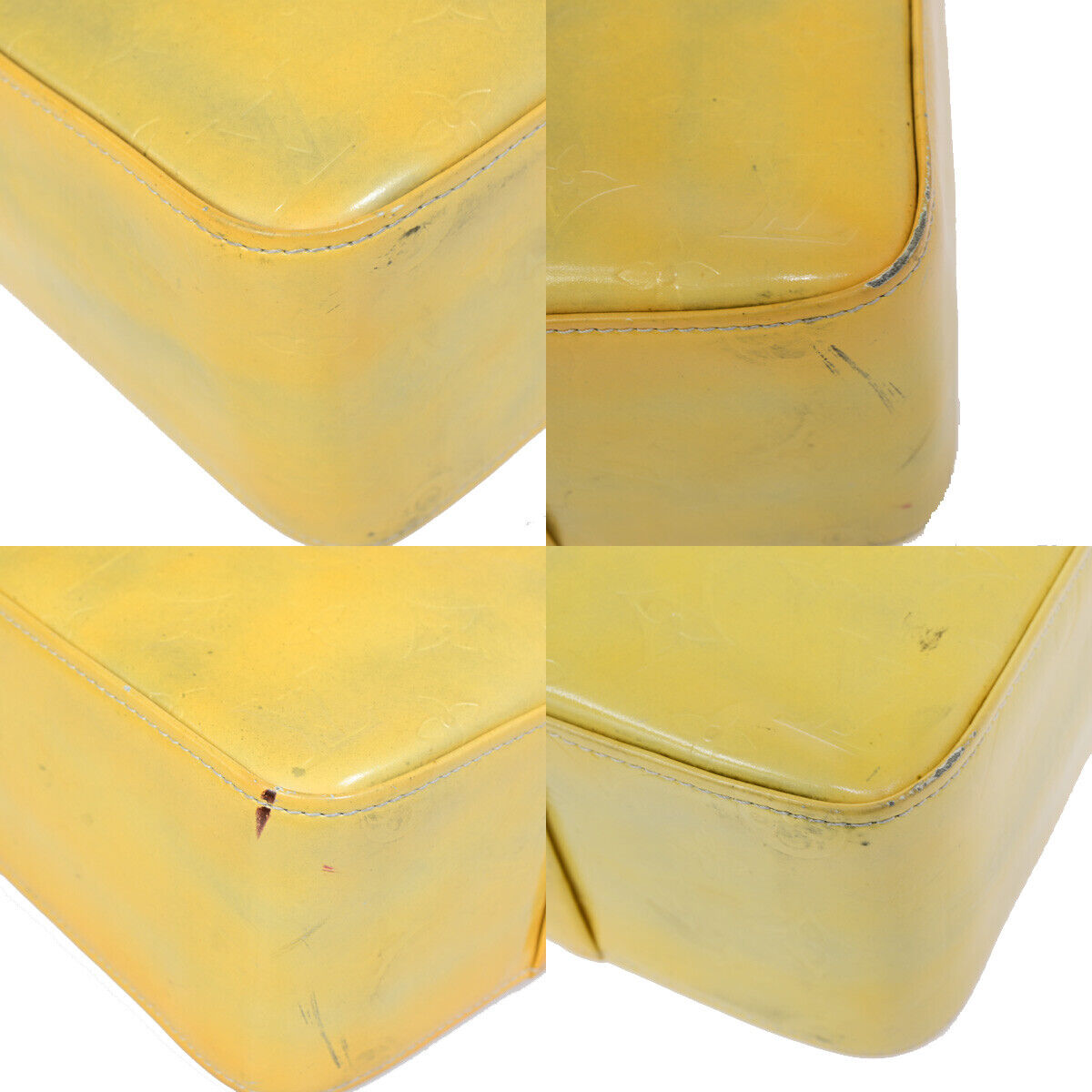Louis Vuitton Columbus Yellow Gold Plated Handbag