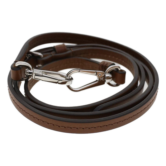 Louis Vuitton Shoulder Strap Brown Leather Bag Jewelry ()