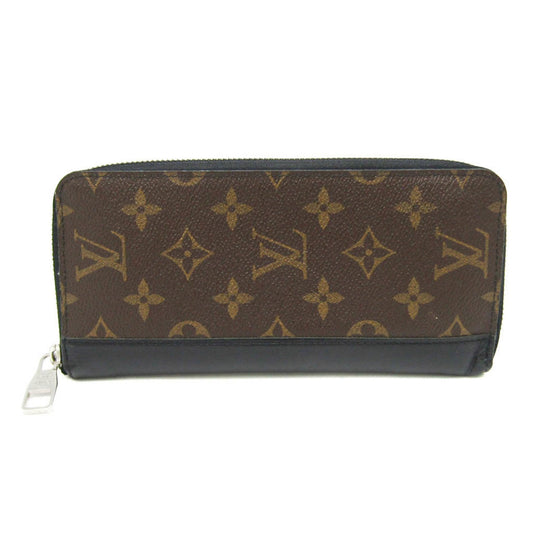Louis Vuitton Zippy Wallet Vertical Brown Canvas Wallet  ()