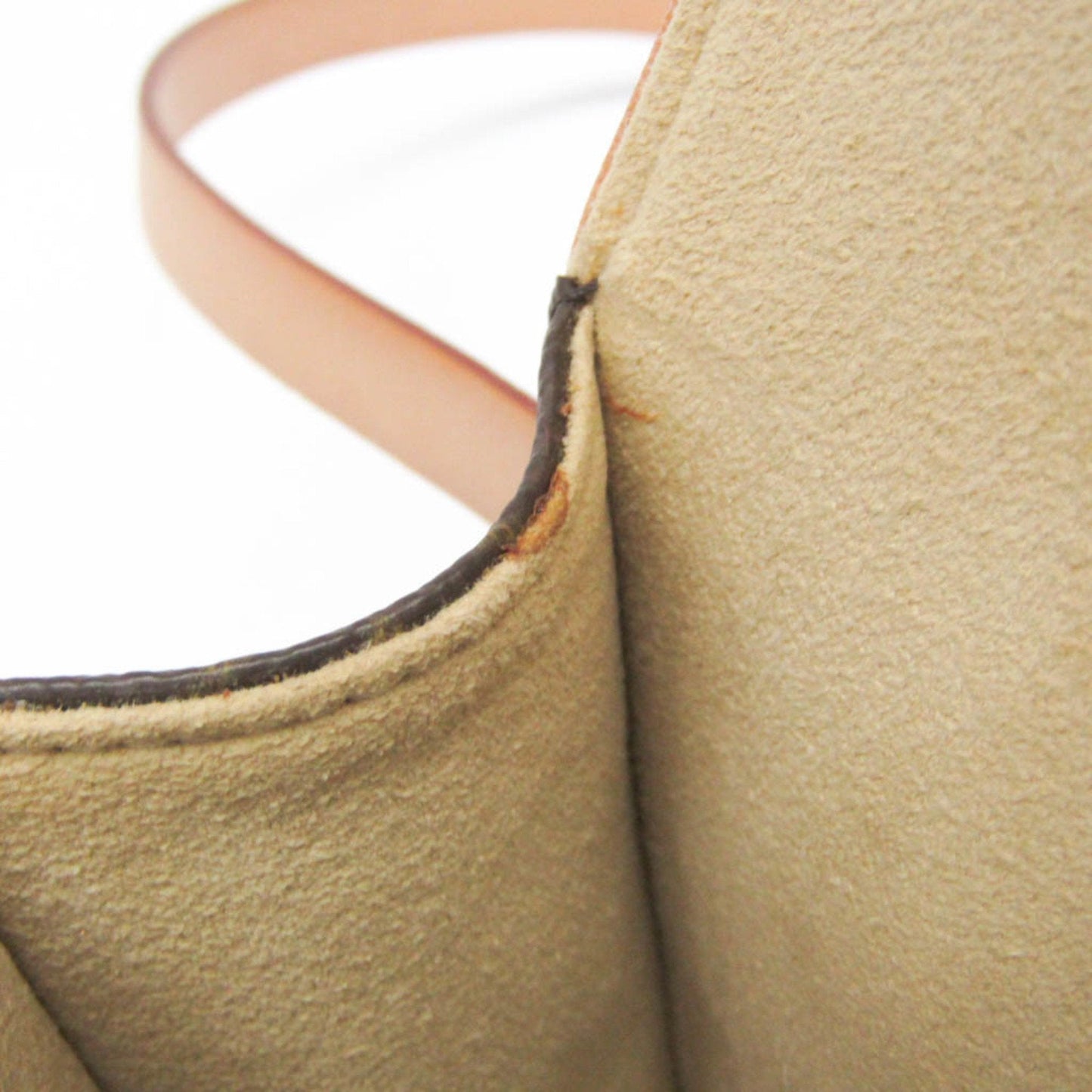 Louis Vuitton Pochette Florentine Brown Canvas Clutch Bag