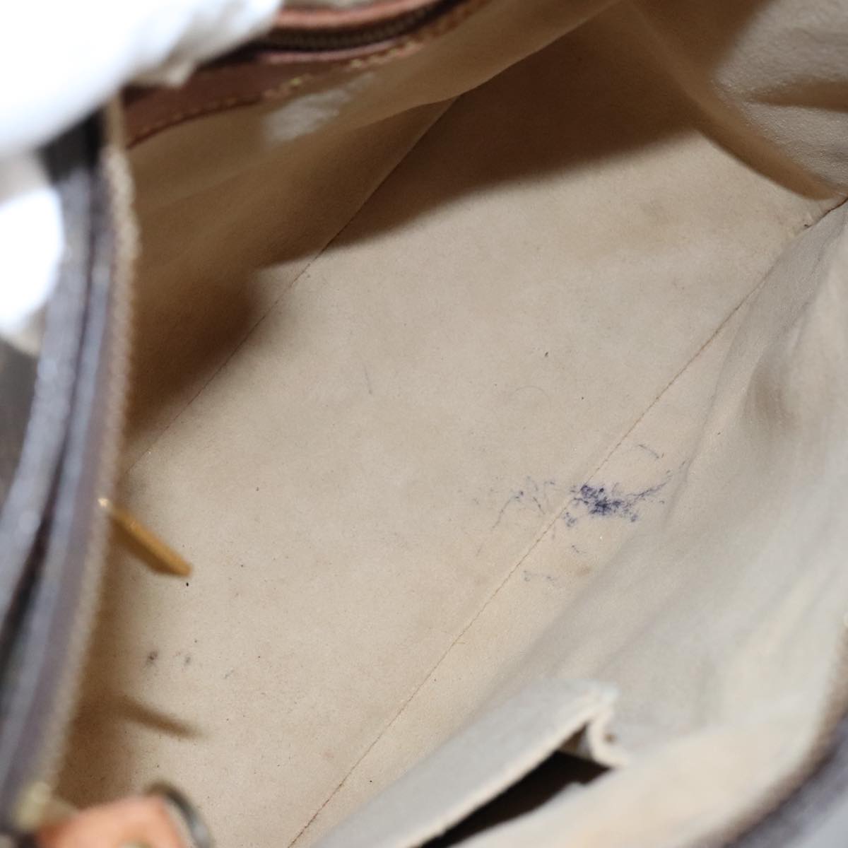 Louis Vuitton Looping Gm Brown Canvas Shoulder Bag