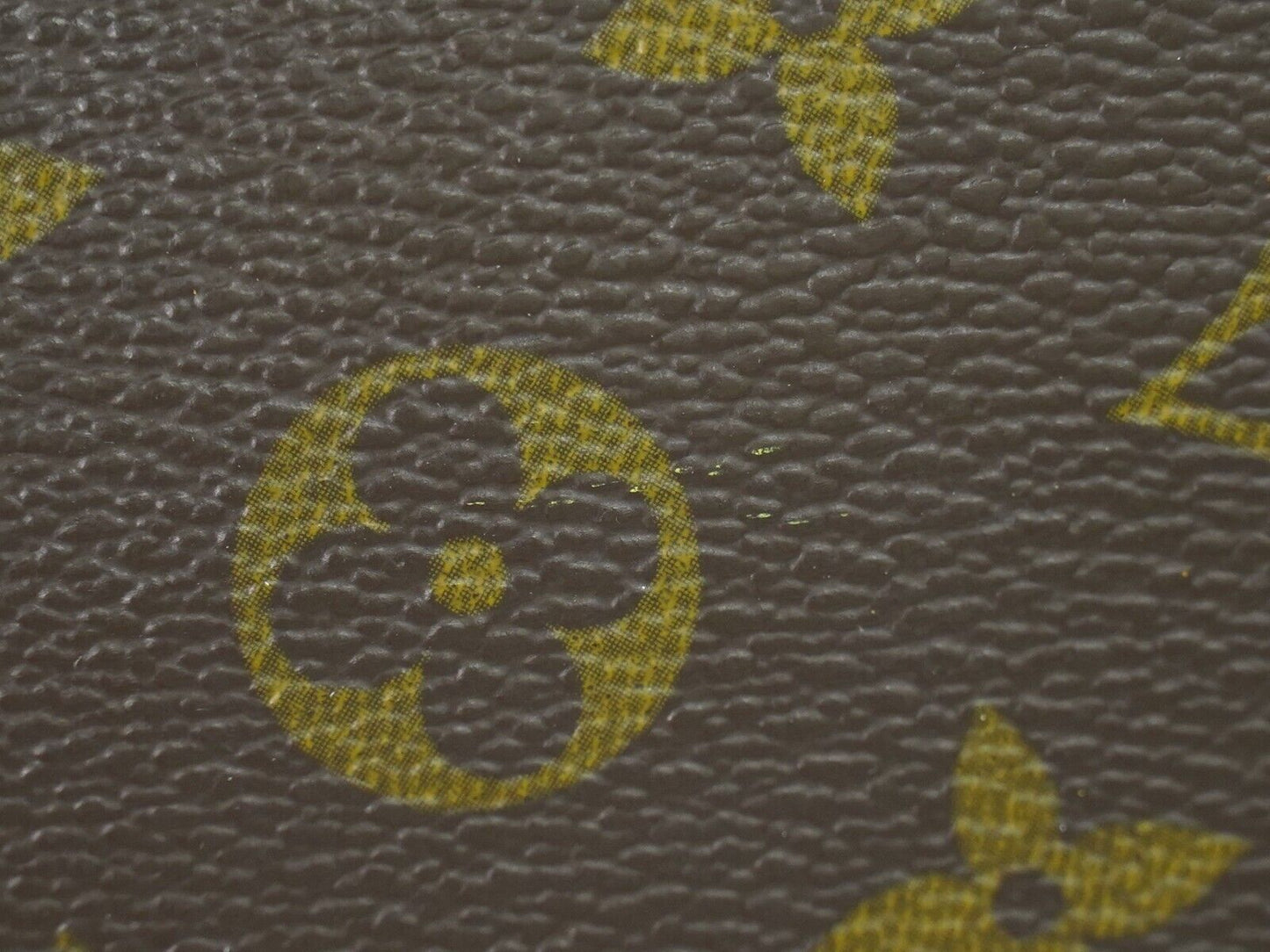Louis Vuitton Looping Mm Brown Gold Plated Handbag