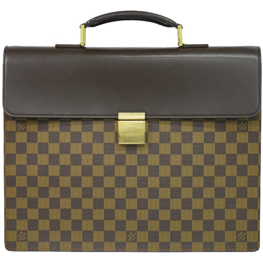 Louis Vuitton Altona Brown Canvas Backpack Bag ()