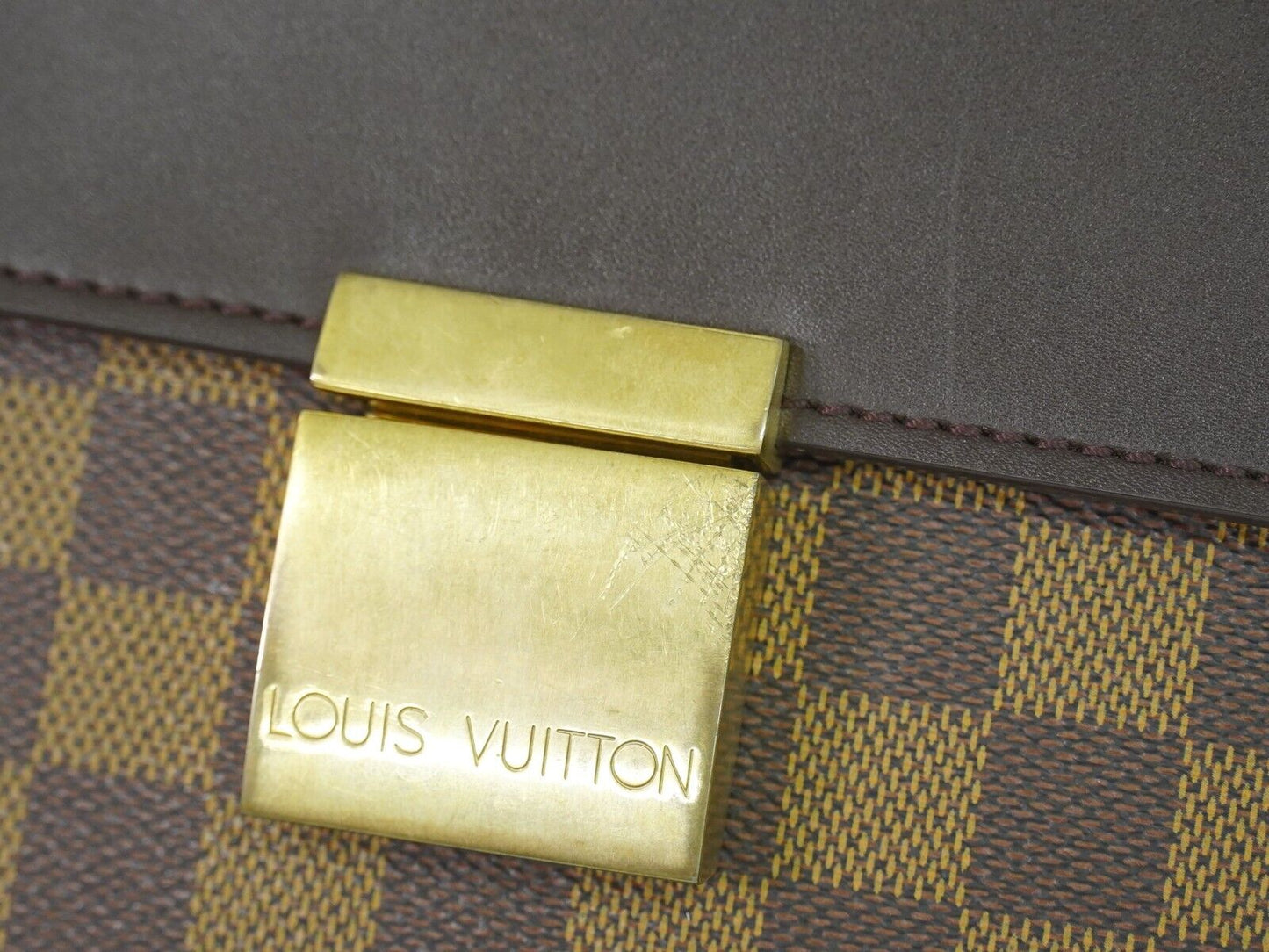 Louis Vuitton Altona Brown Canvas Backpack Bag