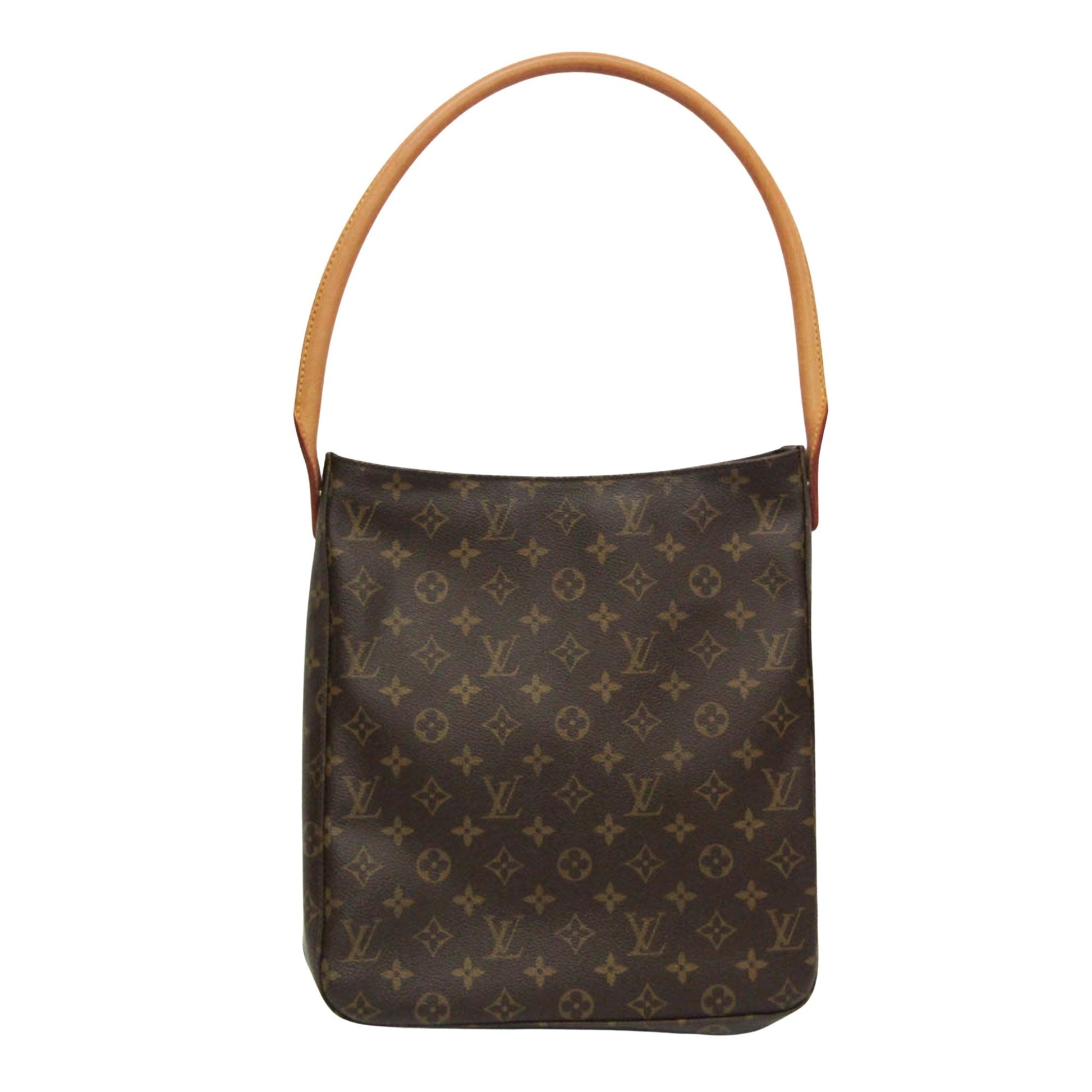 Louis Vuitton Looping Brown Canvas Shoulder Bag ()