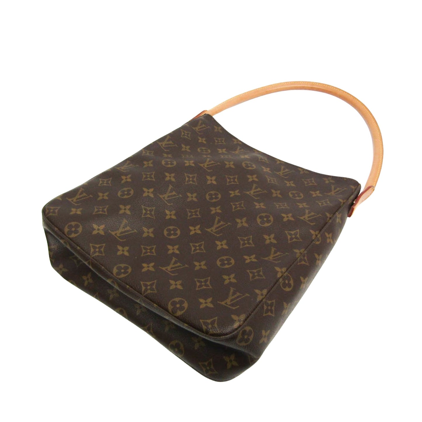 Louis Vuitton Looping Brown Canvas Shoulder Bag