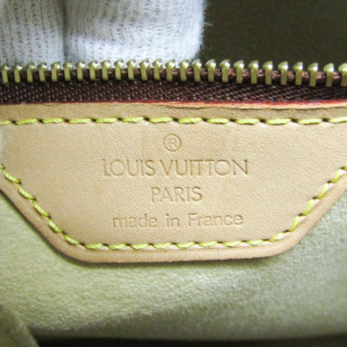 Louis Vuitton Looping Brown Canvas Shoulder Bag