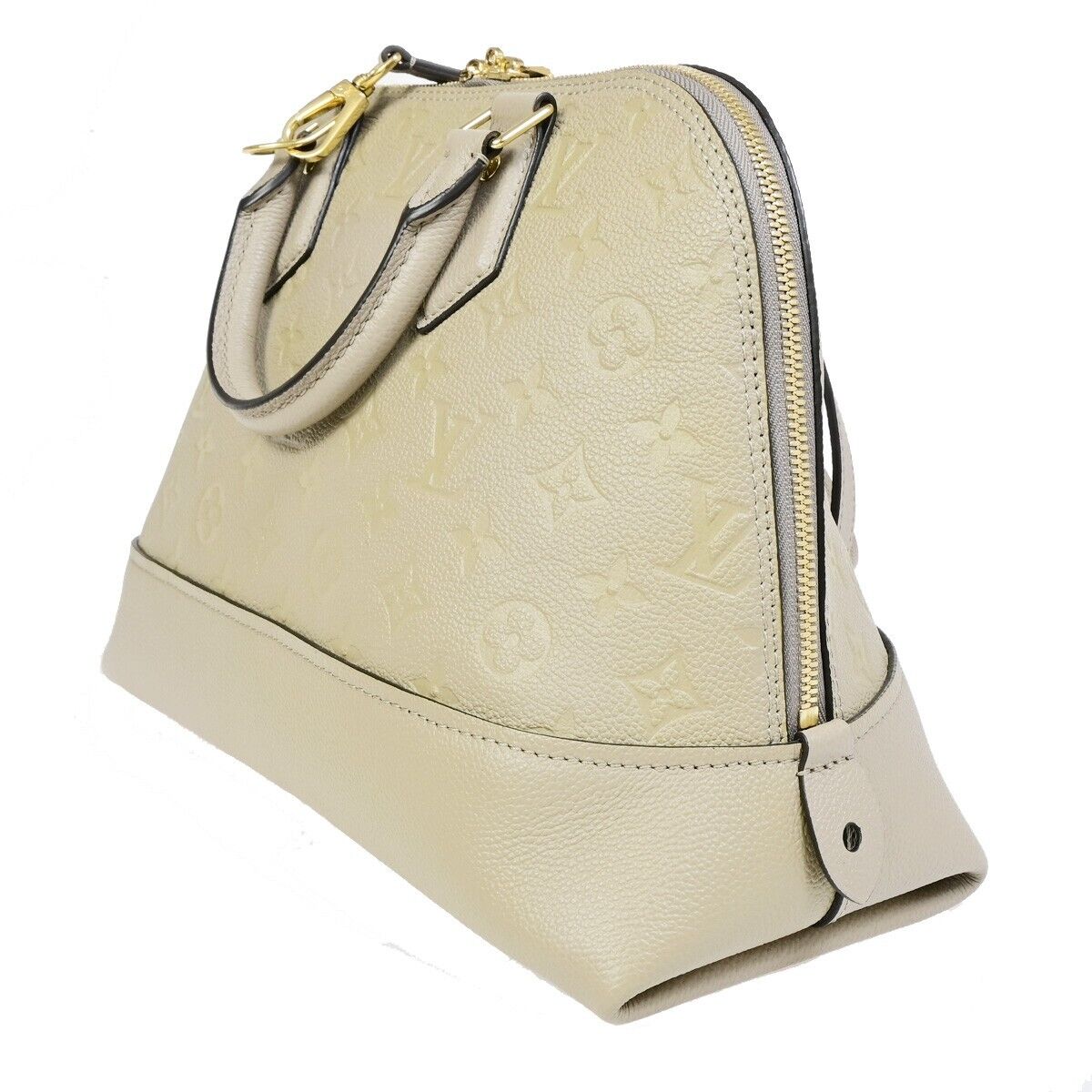 Louis Vuitton Neo Alma Ecru Gold Plated Handbag