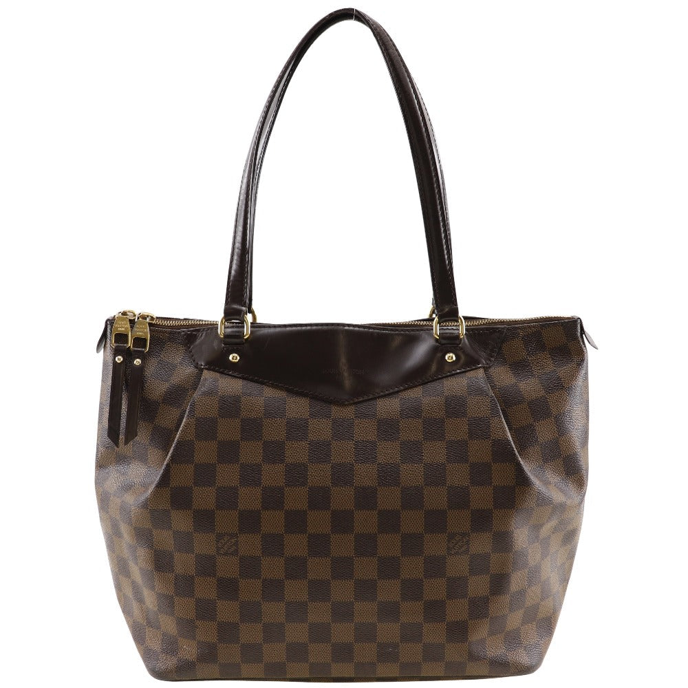 Louis Vuitton Westminster Brown Canvas Shoulder Bag ()