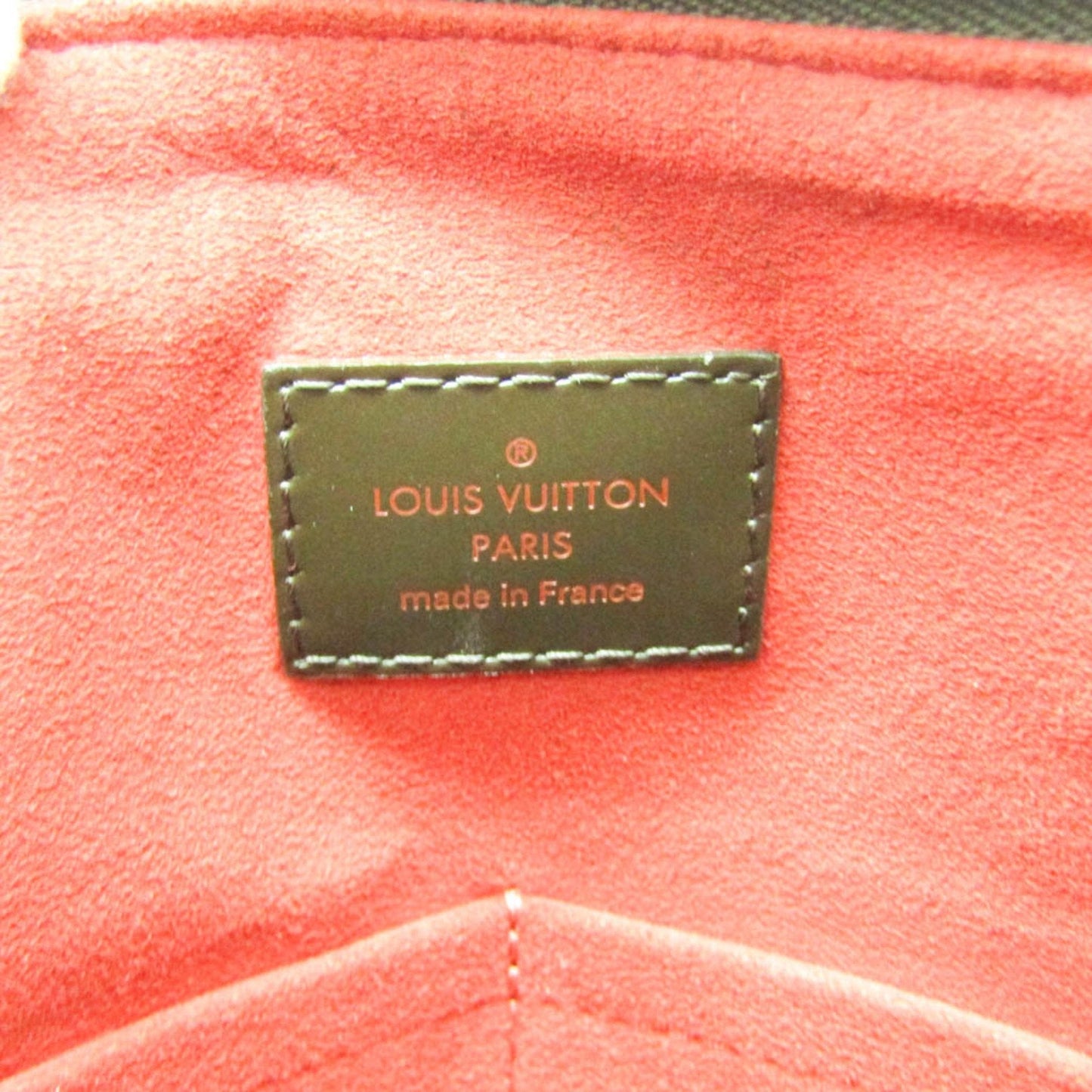 Louis Vuitton Evora Brown Canvas Shoulder Bag