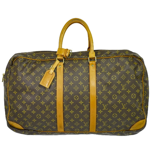 Louis Vuitton Sirius Brown Canvas Travel Bag ()