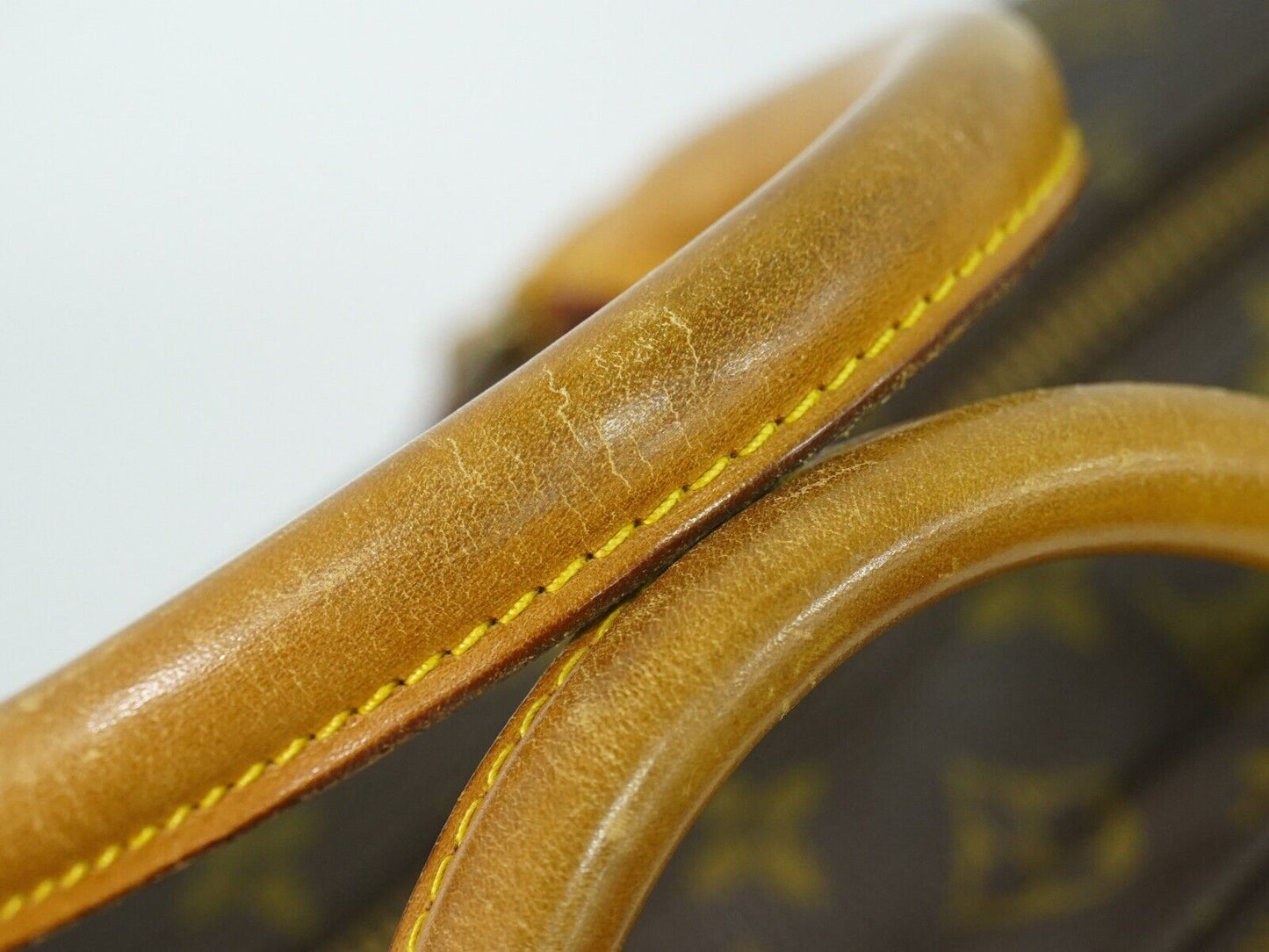 Louis Vuitton Sirius Brown Canvas Travel Bag