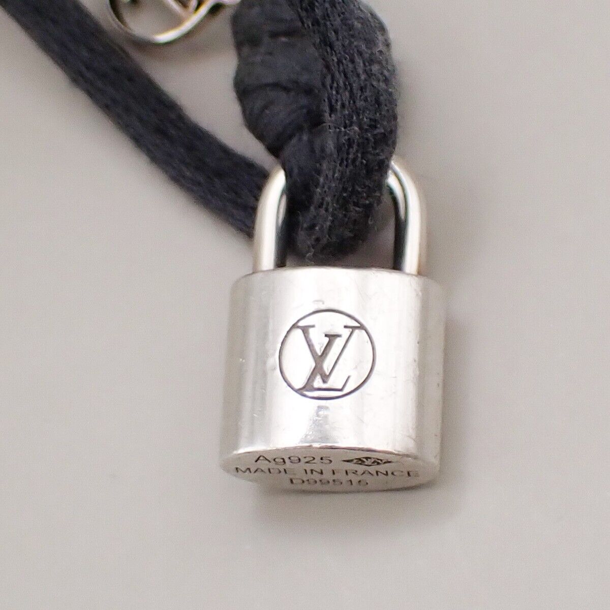 Louis Vuitton Lockit Silver Silver Bracelet Jewelry