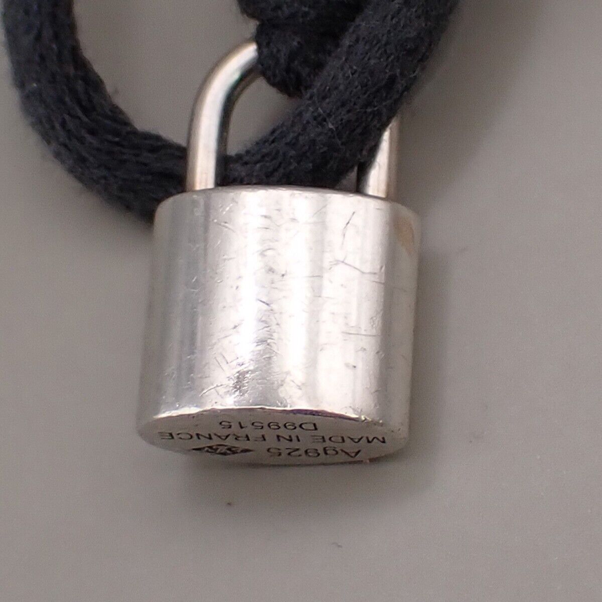 Louis Vuitton Lockit Silver Silver Bracelet Jewelry