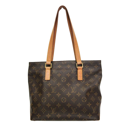 Louis Vuitton Piano Brown Canvas Tote Bag ()