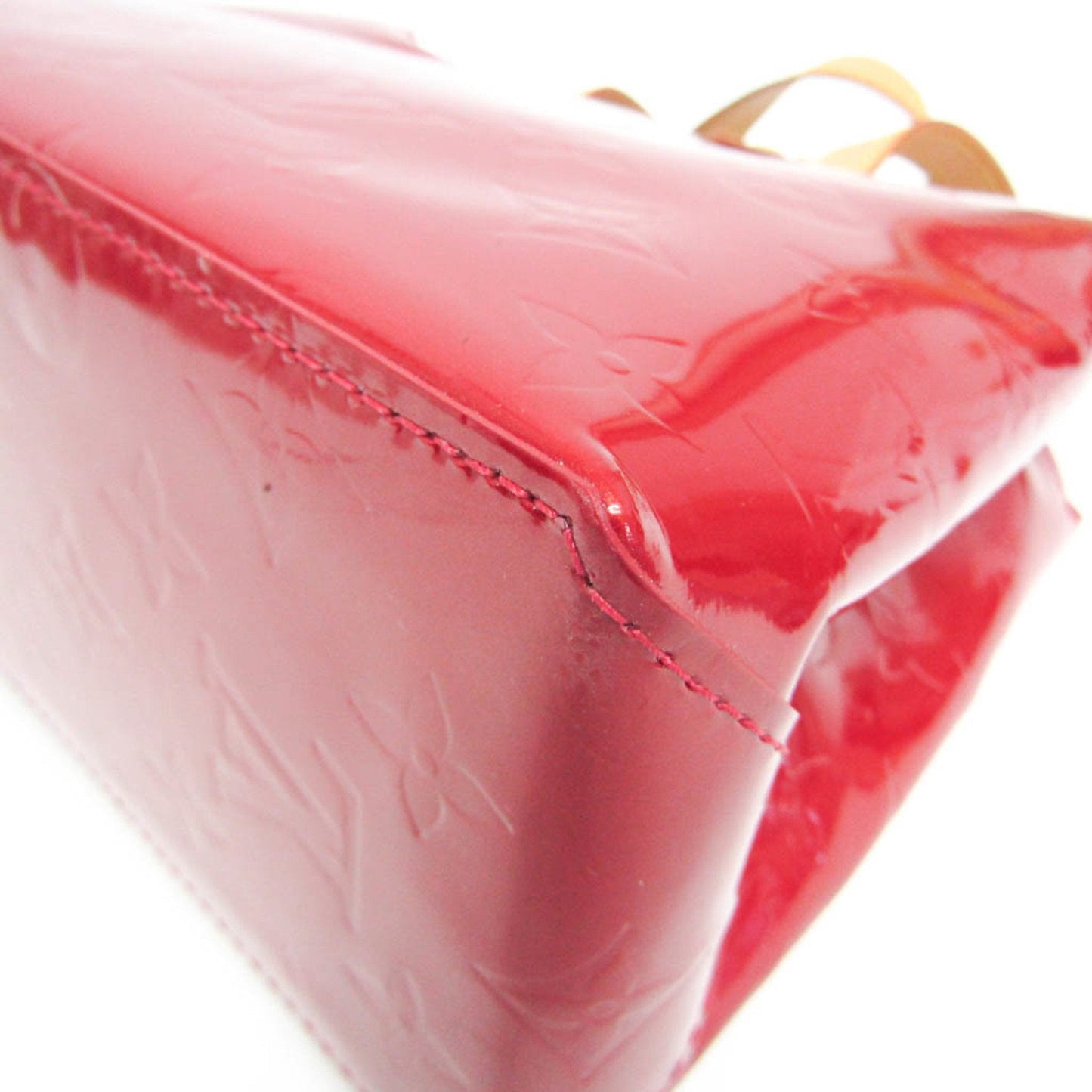 Louis Vuitton Reade Red Patent Leather Handbag