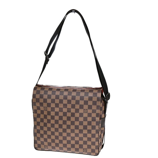 Louis Vuitton Naviglio Brown Canvas Backpack Bag ()