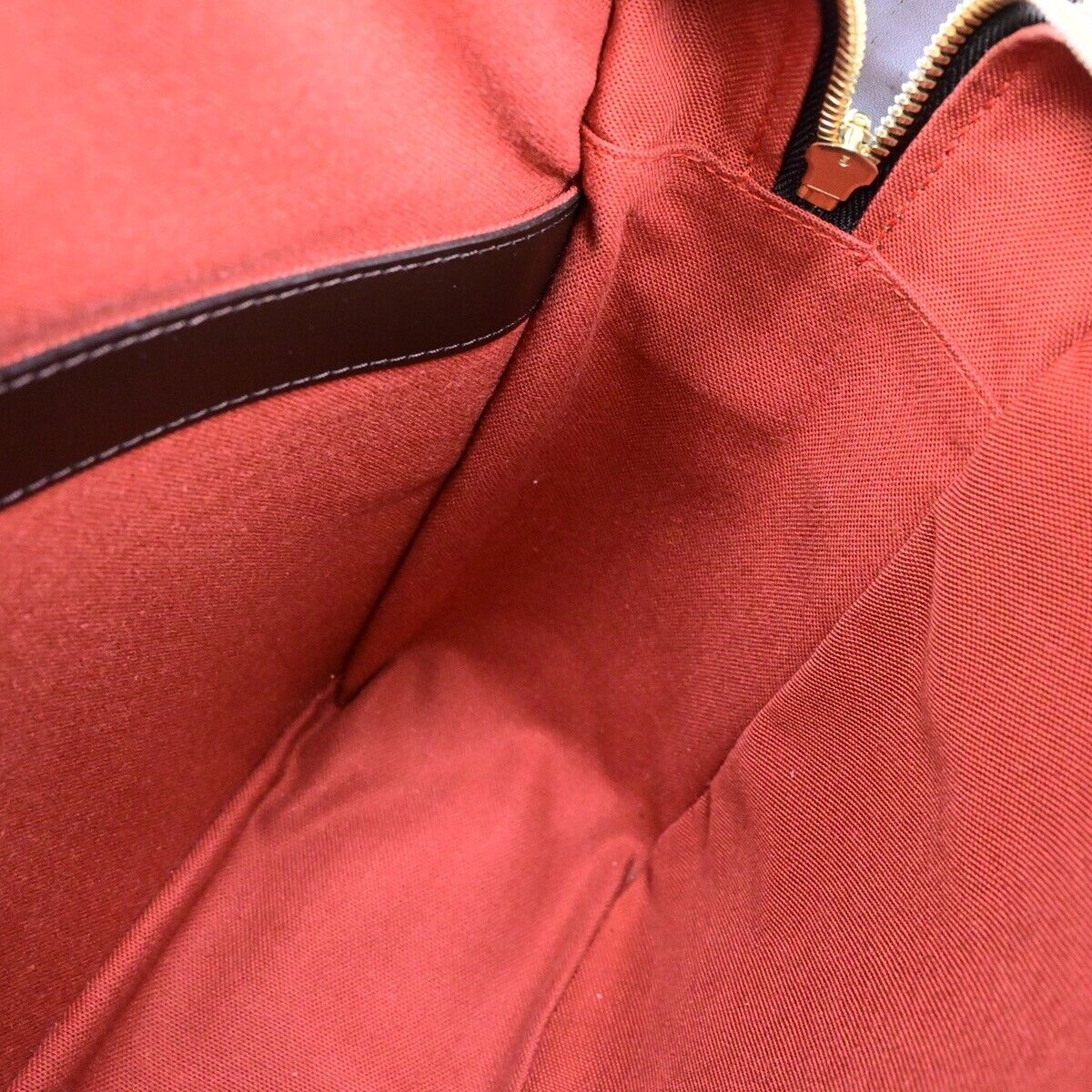 Louis Vuitton Naviglio Brown Canvas Backpack Bag