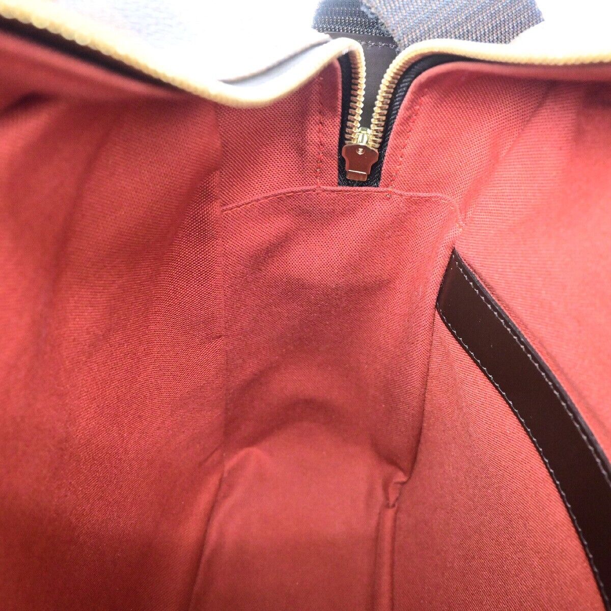 Louis Vuitton Naviglio Brown Canvas Backpack Bag