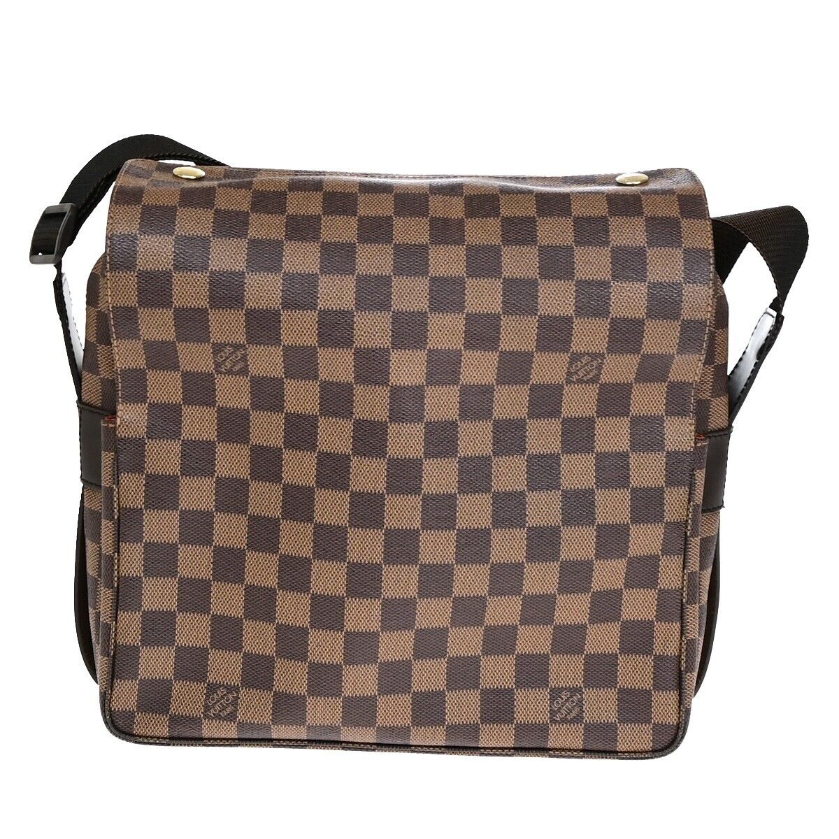 Louis Vuitton Naviglio Brown Canvas Backpack Bag
