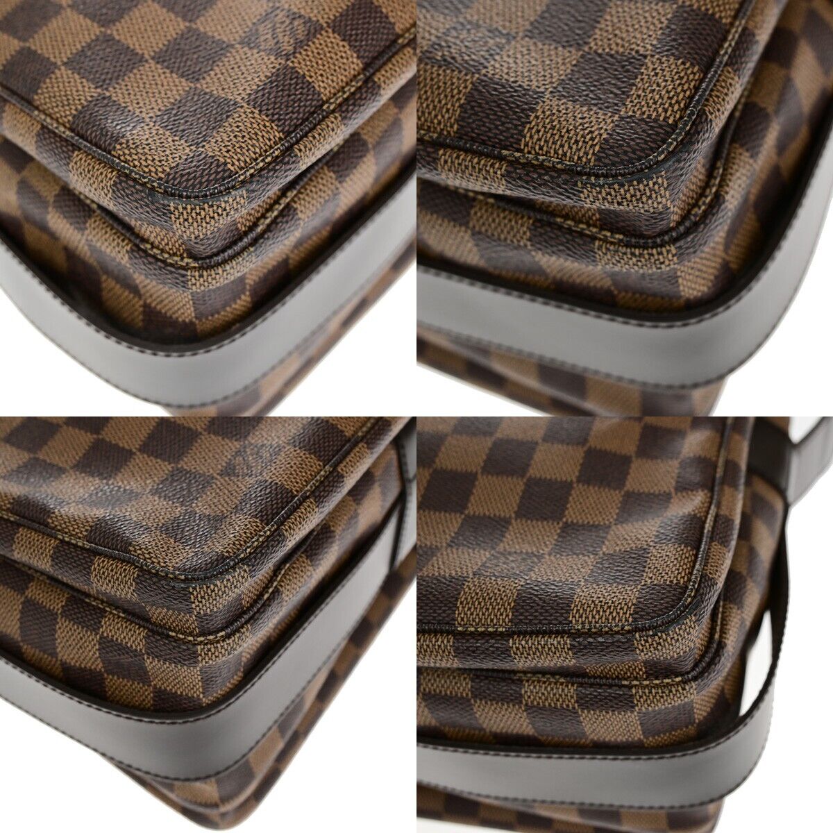 Louis Vuitton Naviglio Brown Canvas Backpack Bag