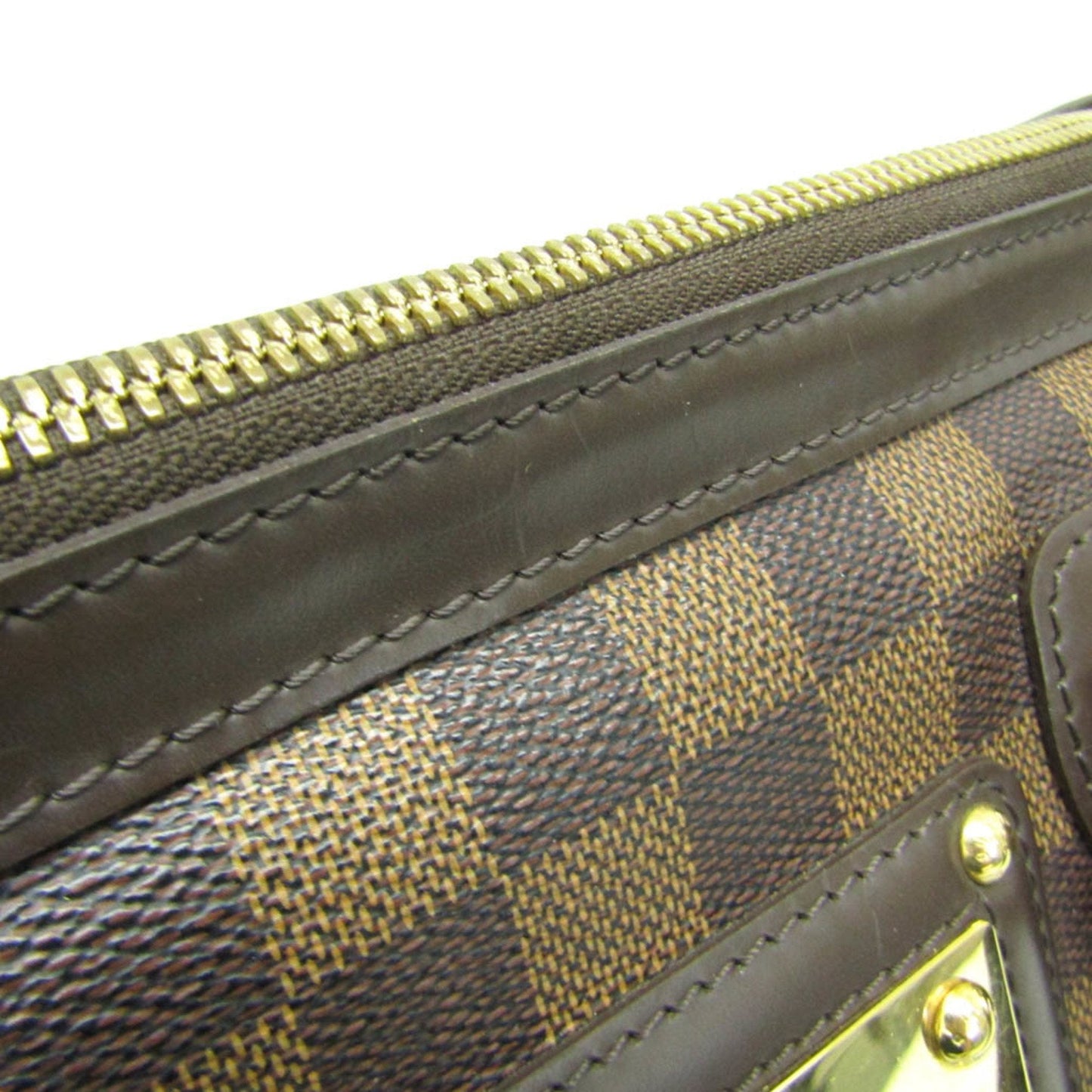 Louis Vuitton Berkeley Brown Canvas Handbag