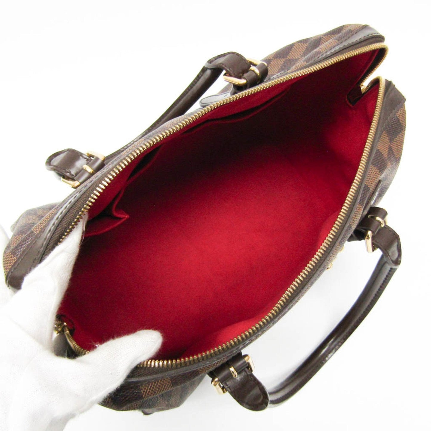 Louis Vuitton Berkeley Brown Canvas Handbag
