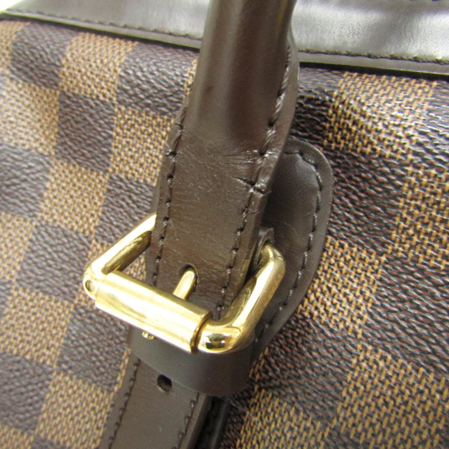 Louis Vuitton Berkeley Brown Canvas Handbag