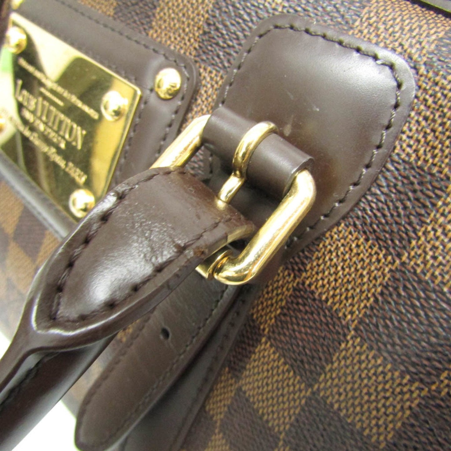 Louis Vuitton Berkeley Brown Canvas Handbag