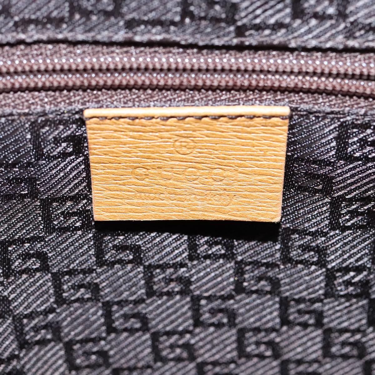 Gucci Jackie Brown Leather Handbag