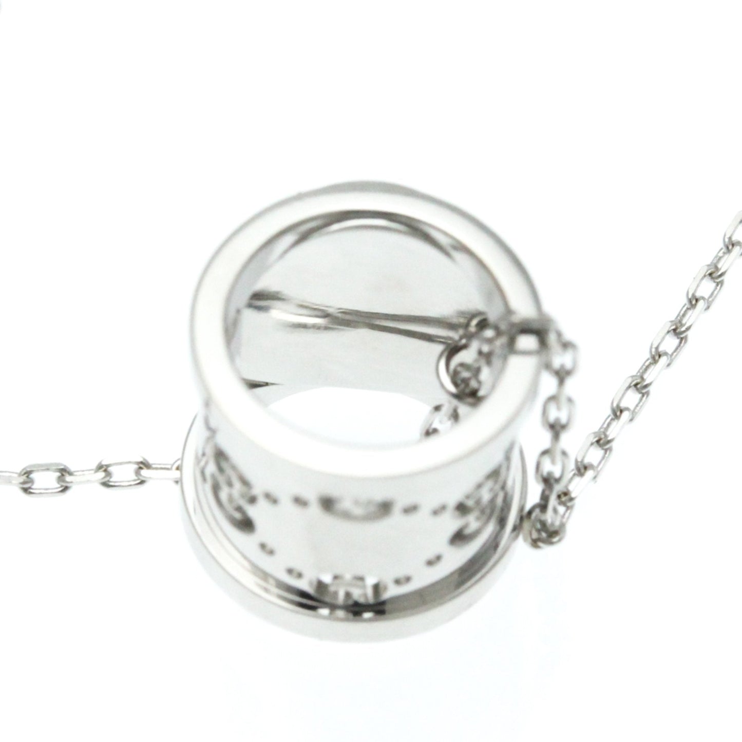 Gucci Icon Twirl Silver White Gold Necklace Jewelry