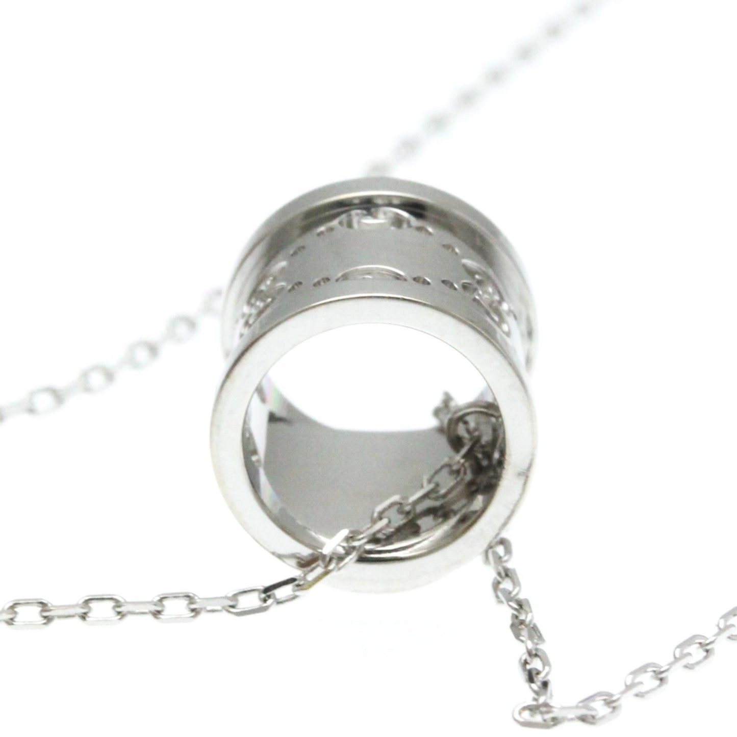 Gucci Icon Twirl Silver White Gold Necklace Jewelry