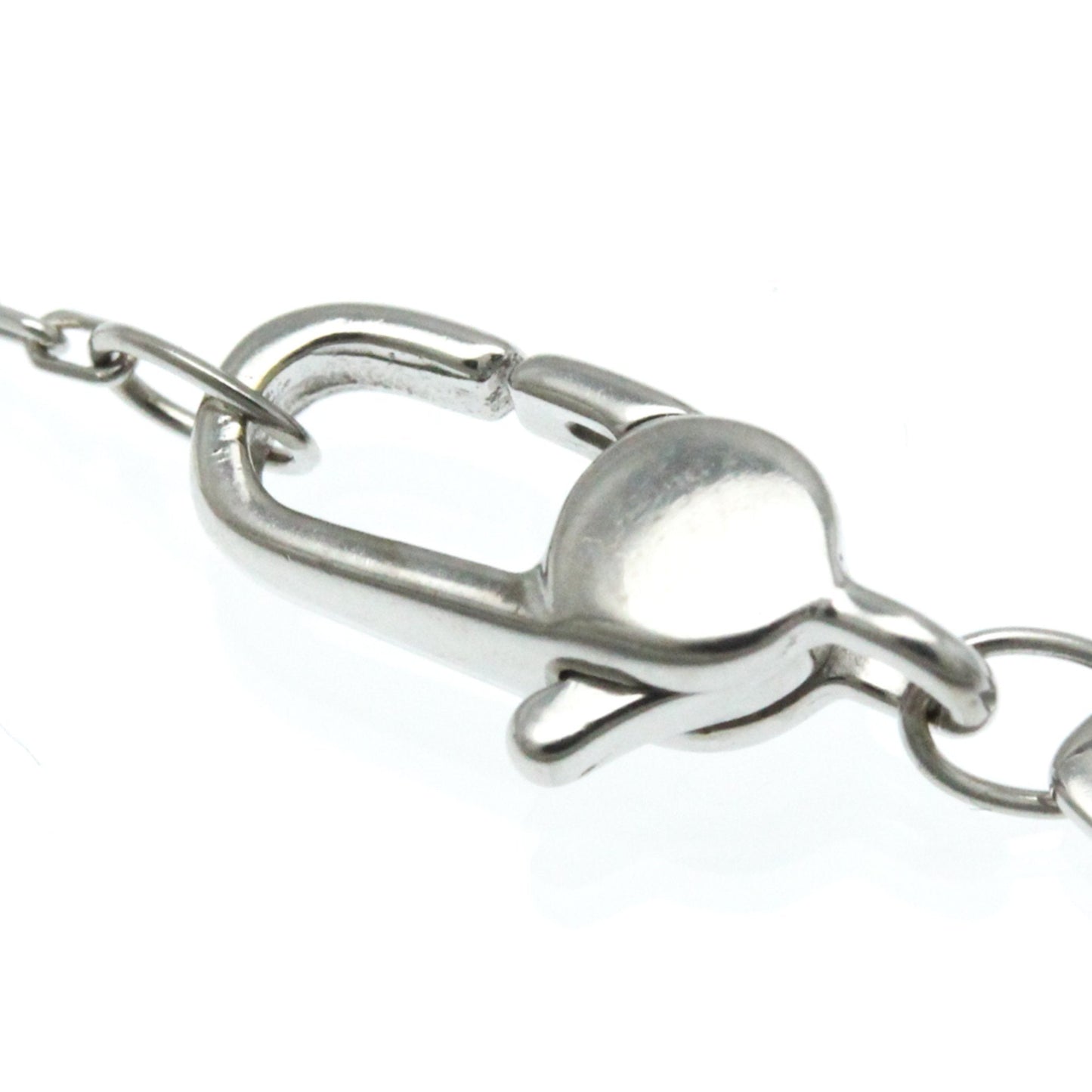 Gucci Icon Twirl Silver White Gold Necklace Jewelry