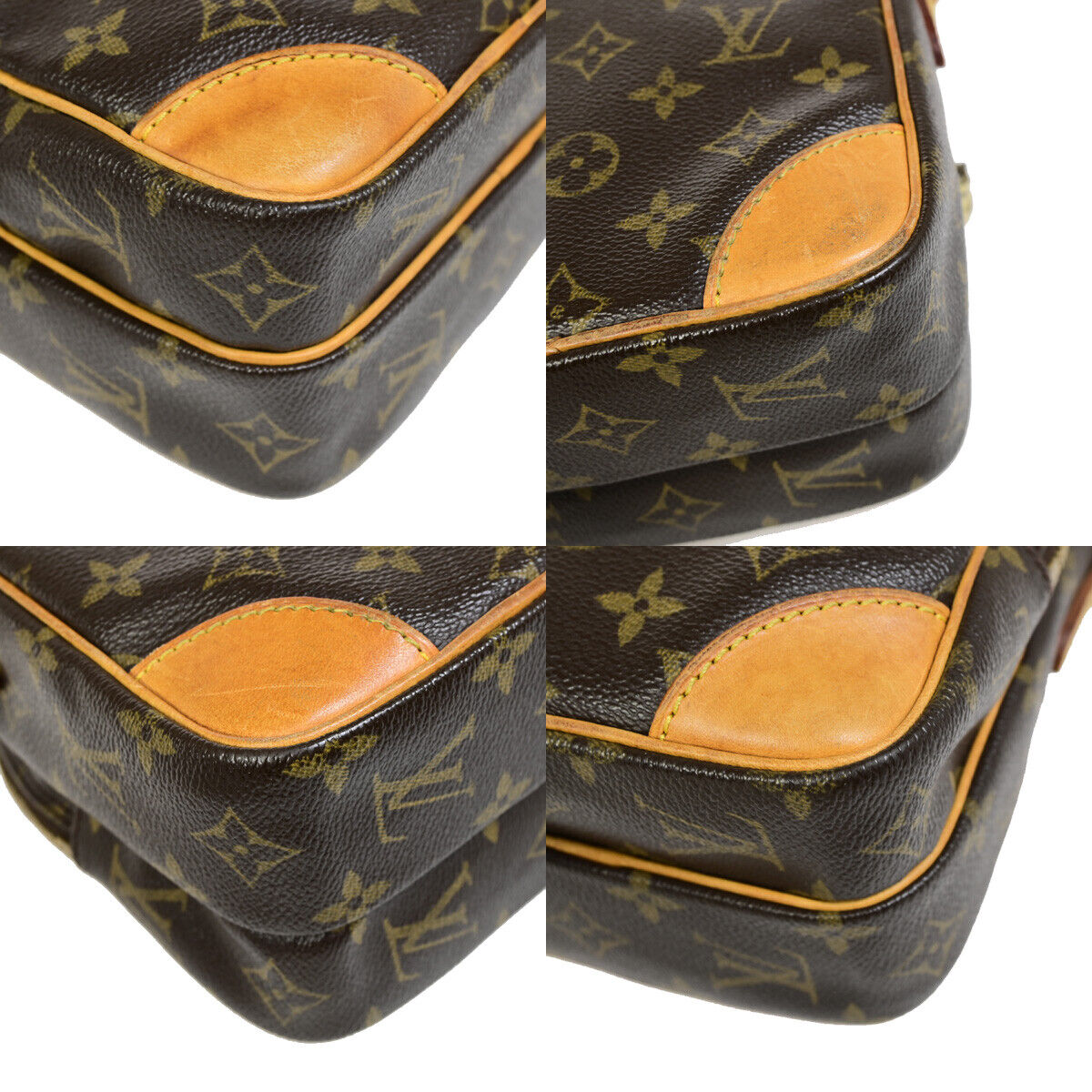 Louis Vuitton Amazon Brown Gold Plated Handbag