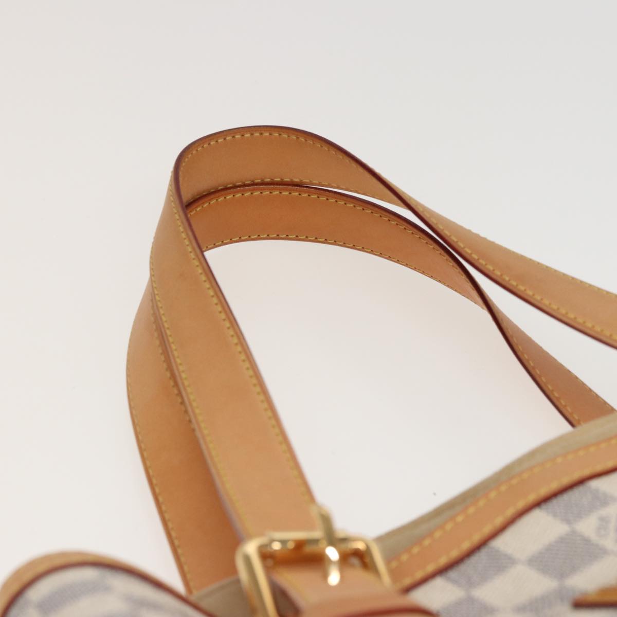 Louis Vuitton Hampstead White Canvas Tote Bag