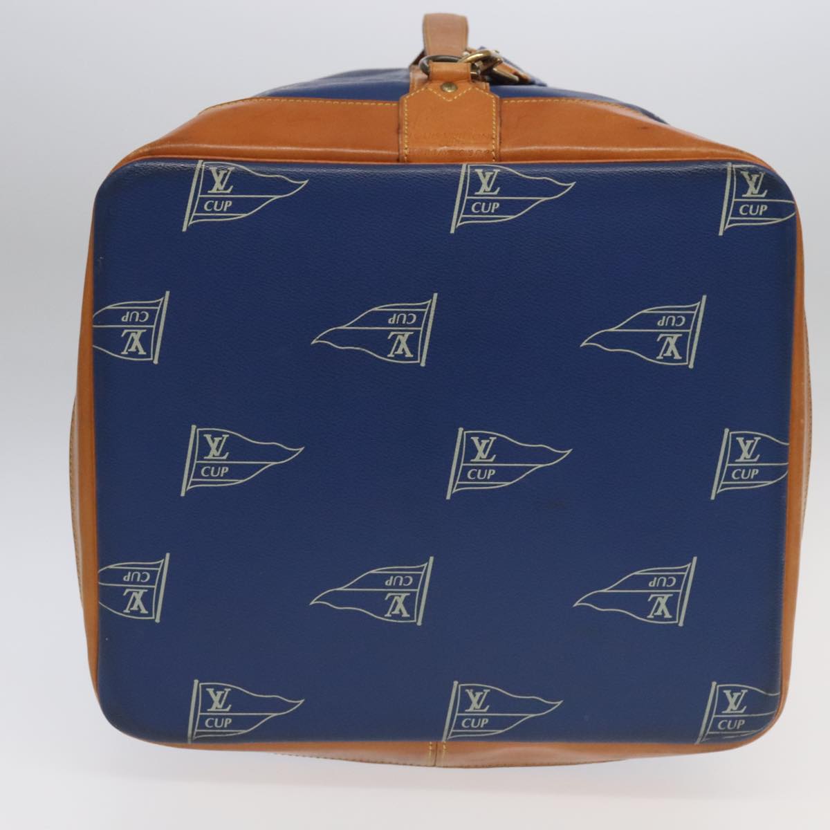 Louis Vuitton Marin Blue Canvas Shoulder Bag