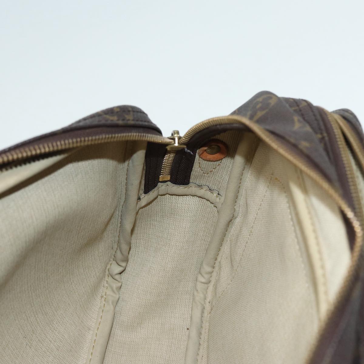 Louis Vuitton Reporter Pm Brown Canvas Shoulder Bag