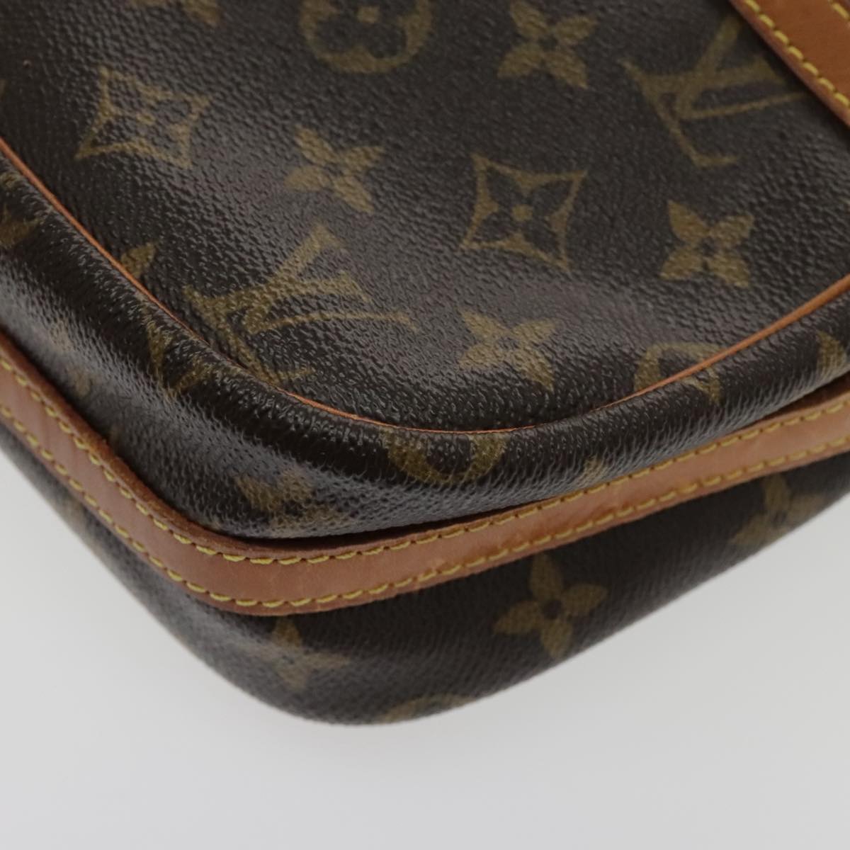 Louis Vuitton Senlis Brown Canvas Shoulder Bag