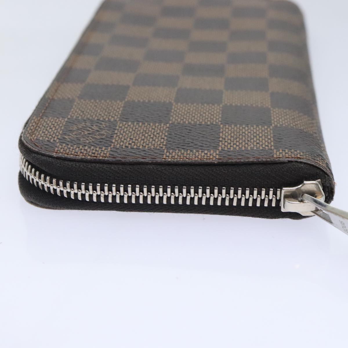 Louis Vuitton Zippy Wallet Vertical Brown Canvas Wallet