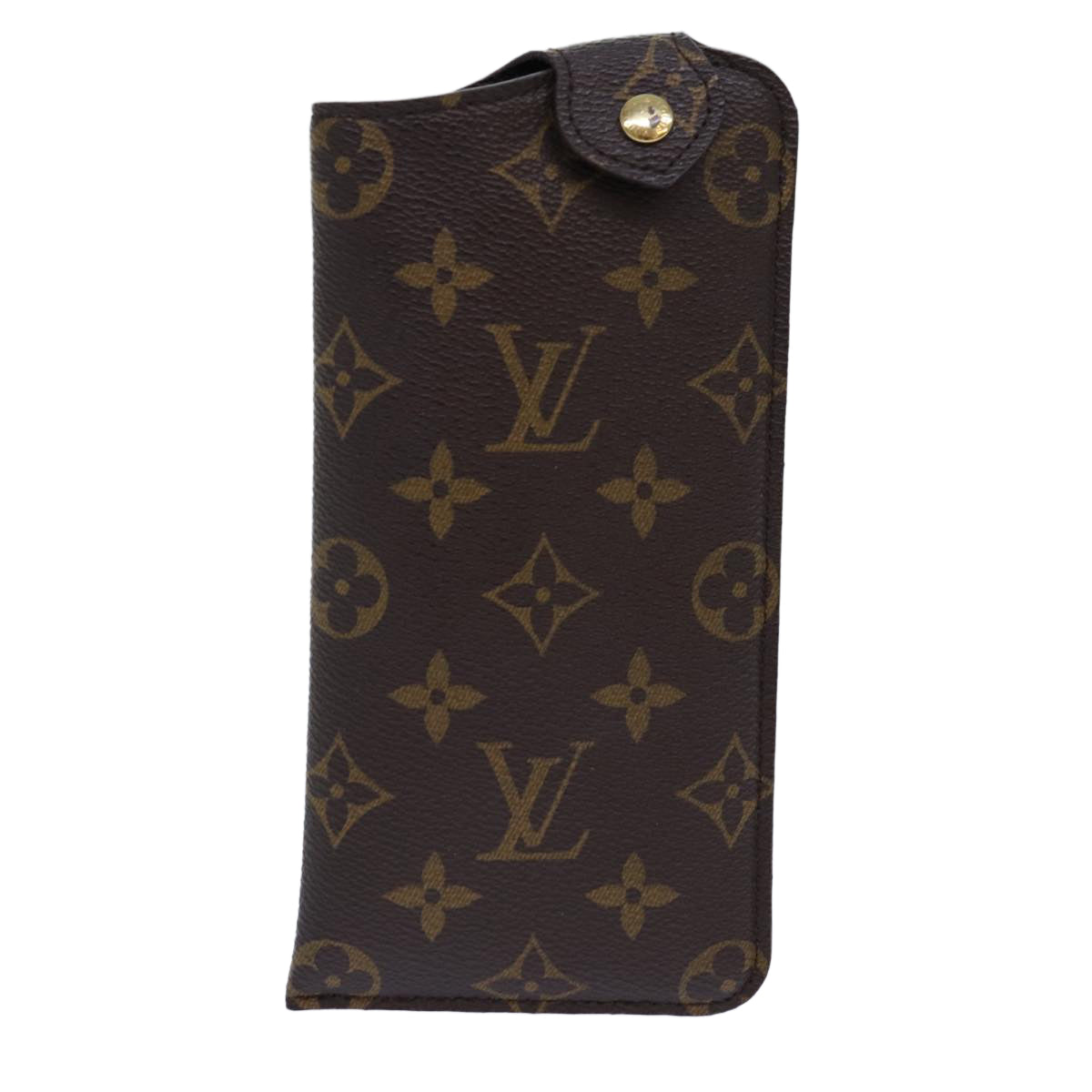 Louis Vuitton Etui À Lunettes Brown Calfskin Jewelleryset Jewelry