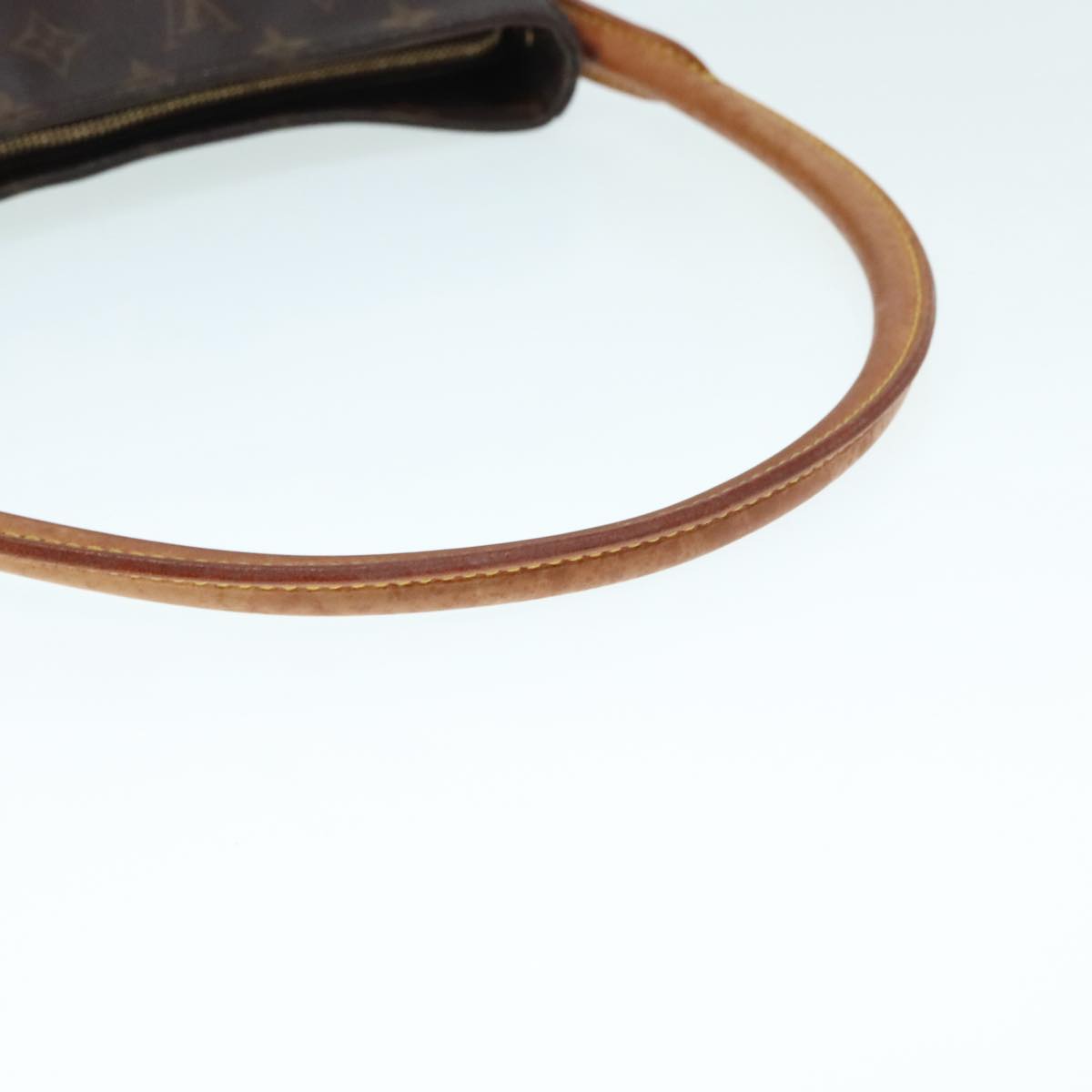 Louis Vuitton Looping Brown Canvas Shoulder Bag