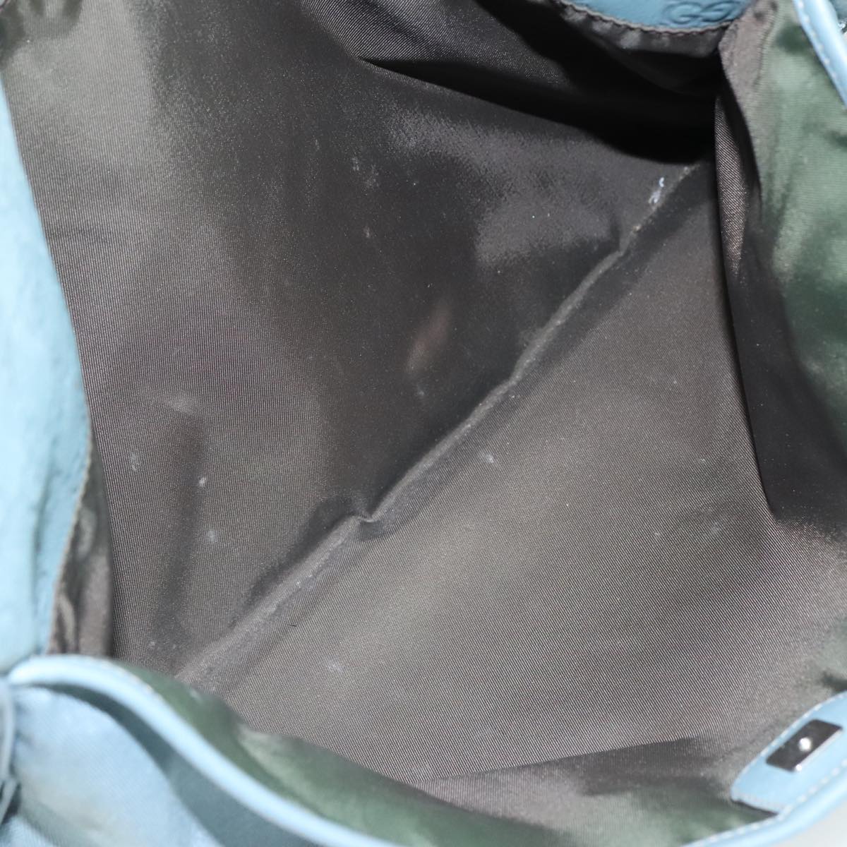 Gucci Gg Canvas Turquoise Canvas Shoulder Bag