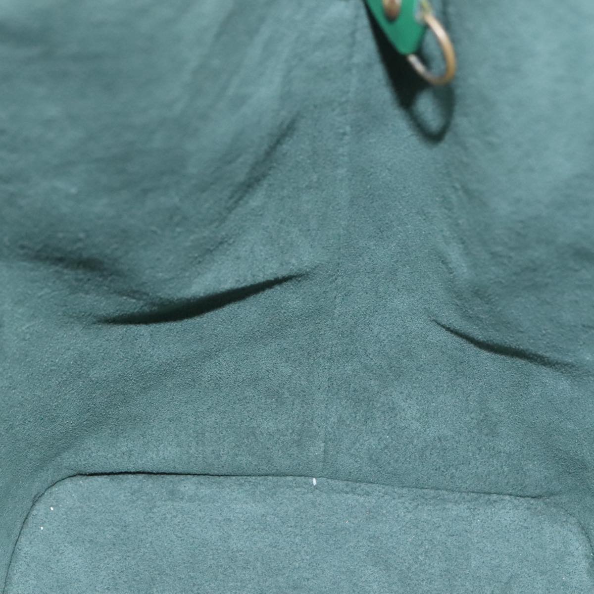 Louis Vuitton Noé Green Leather Shoulder Bag