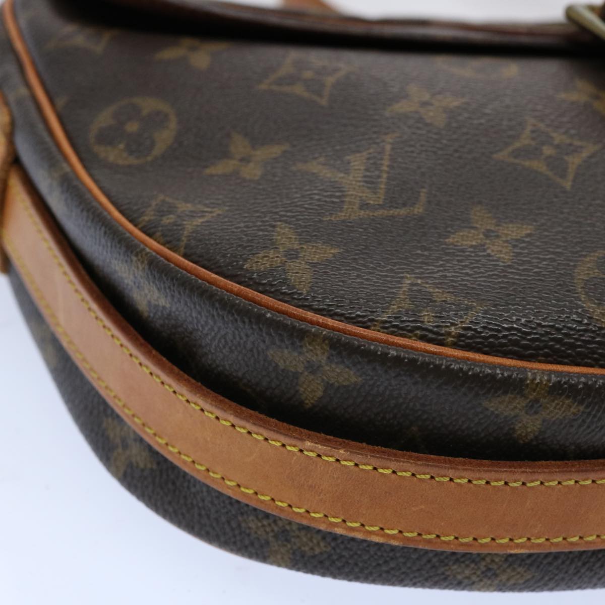 Louis Vuitton Jeune Fille Brown Canvas Shoulder Bag