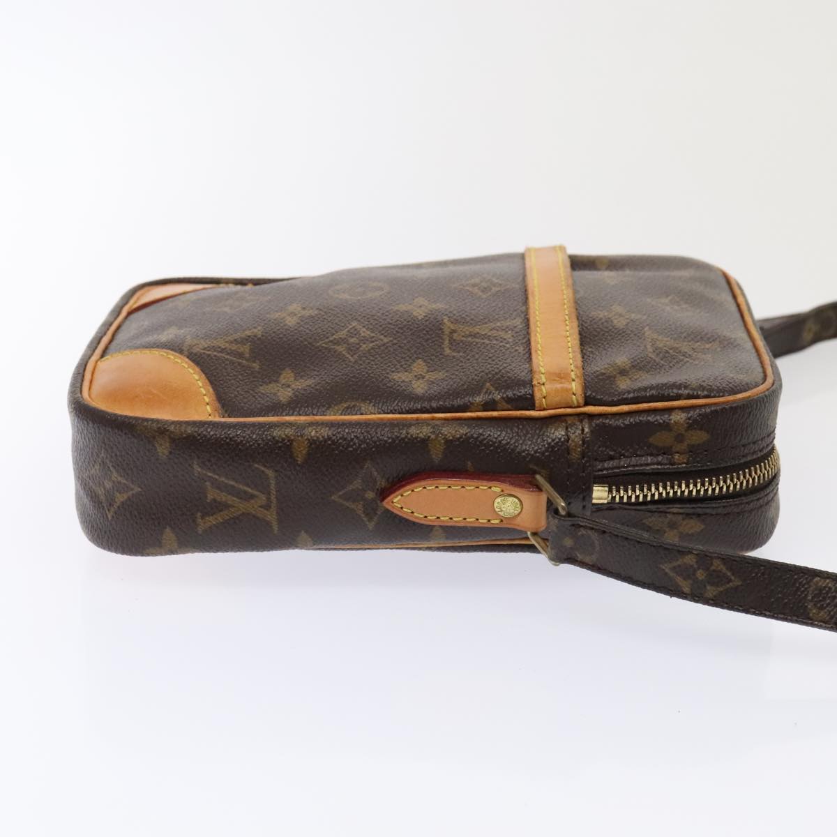 Louis Vuitton Danube Brown Canvas Shoulder Bag