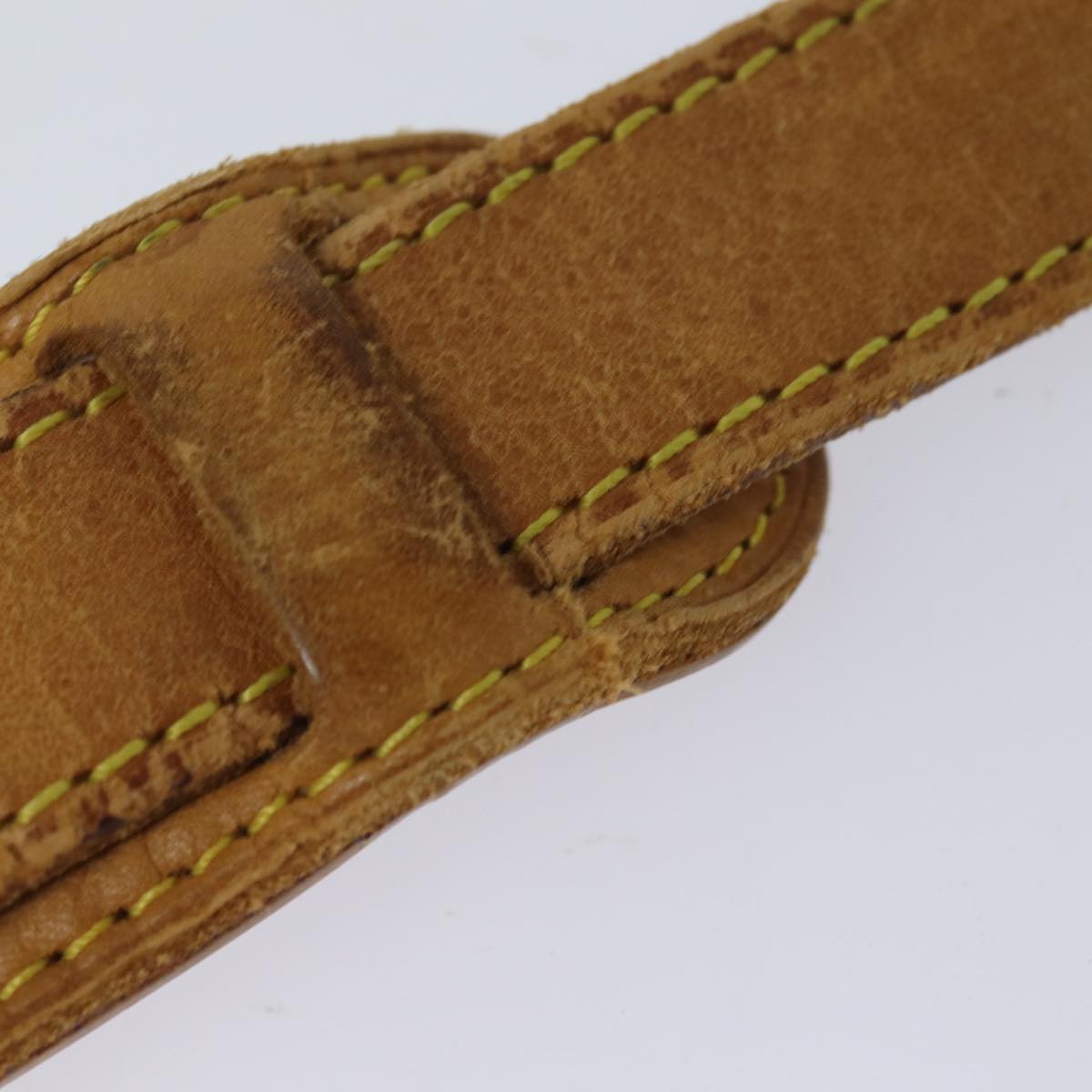 Louis Vuitton Shoulder Strap Beige Leather Bag Jewelry
