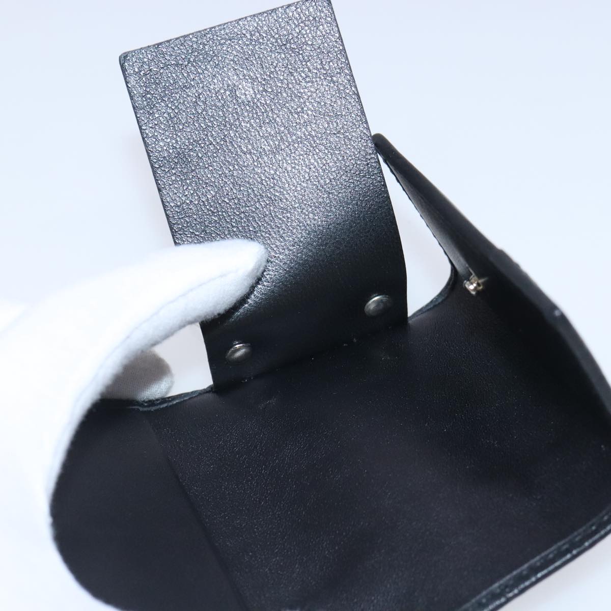 Gucci Key Case Black Leather Wallet