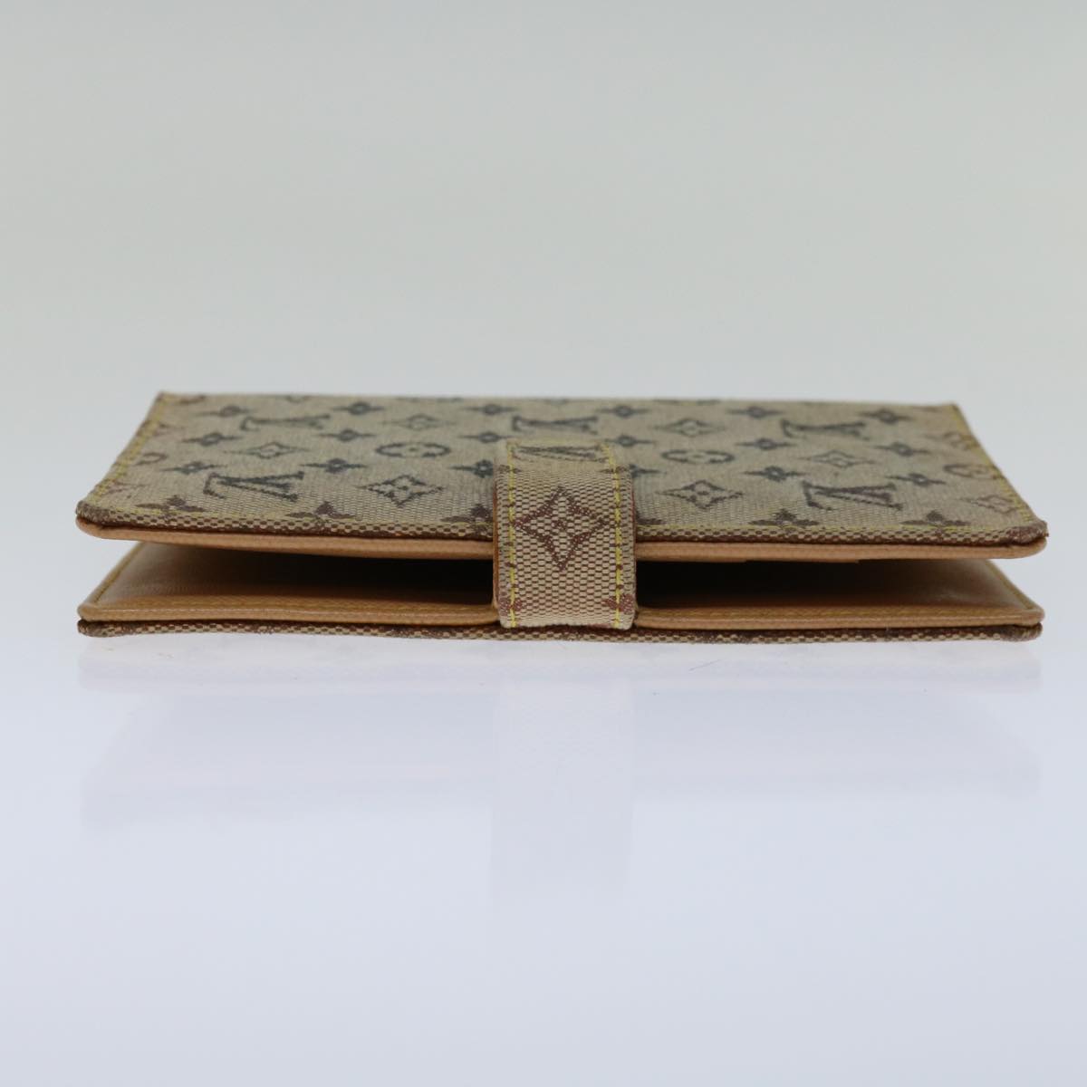 Louis Vuitton Agenda Pm Blue Canvas Wallet