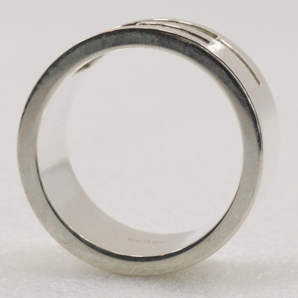 Gucci Logo G Silver Silver Ring Jewelry