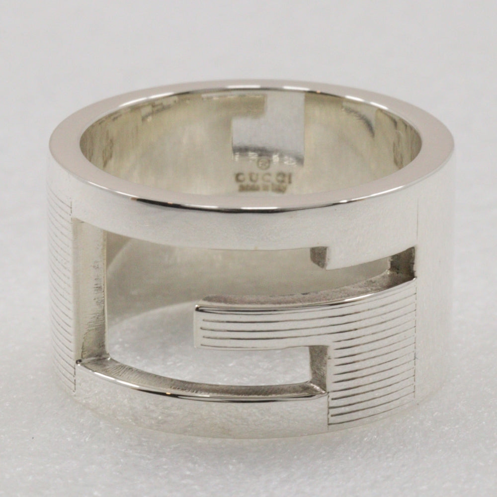 Gucci Logo G Silver Silver Ring Jewelry